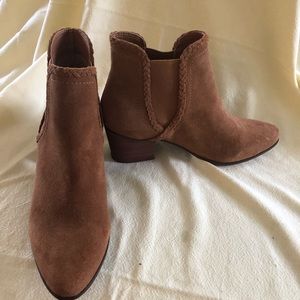 Aldo Tan Suede Booties